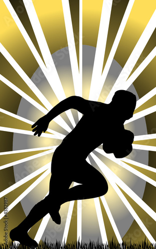 rugbyman noir