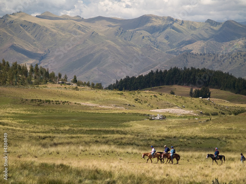 Horse riding in the secret valley of the Incas
