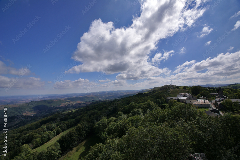 Fototapeta premium le village du haut