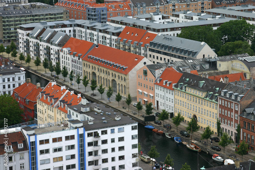 Copenhagen, view from above