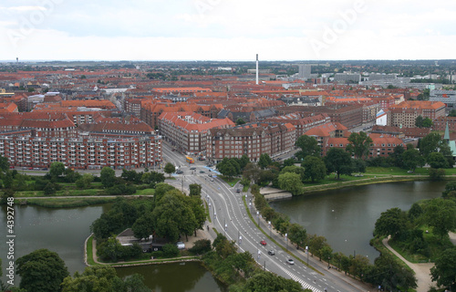 Copenhagen, view from above