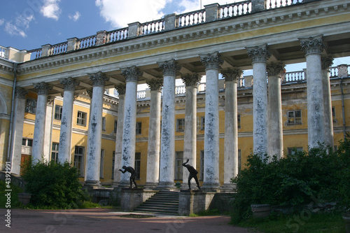 Alexander Palace in Tsarskoye Selo. Russia