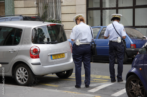 Verbalisation pour stationnement interdit