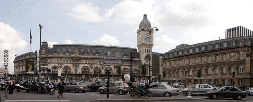 Façade de la gare de Lyon - Paris