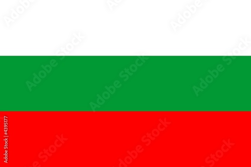 Flagge Bulgarien
