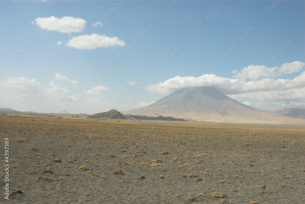 Vulcano Oldoinyo in Tanzania