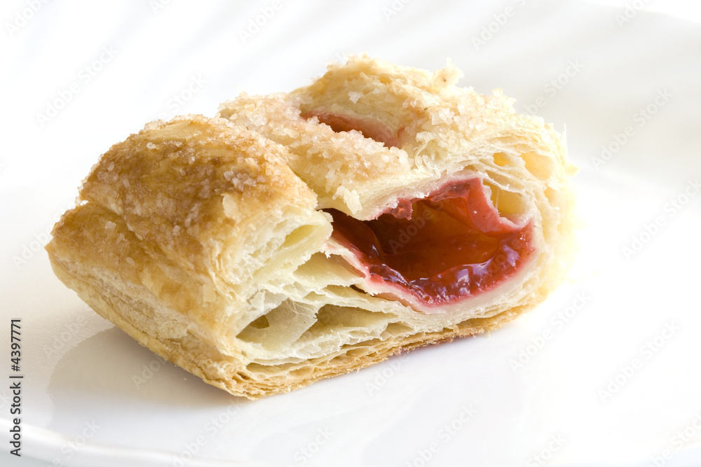 piece of cherry turnover