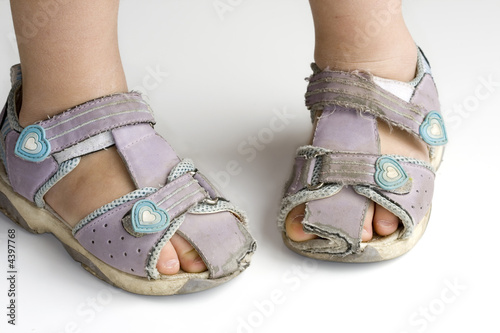 old sandals