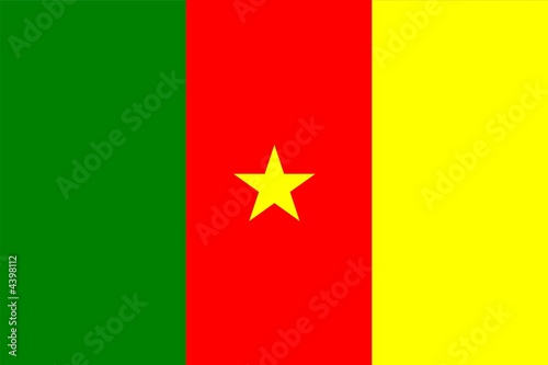 Flagge Kamerun