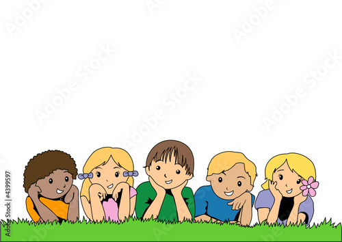 Kids on the Grass