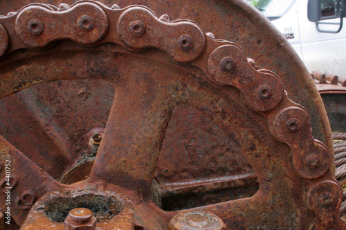 Gears and chain photo