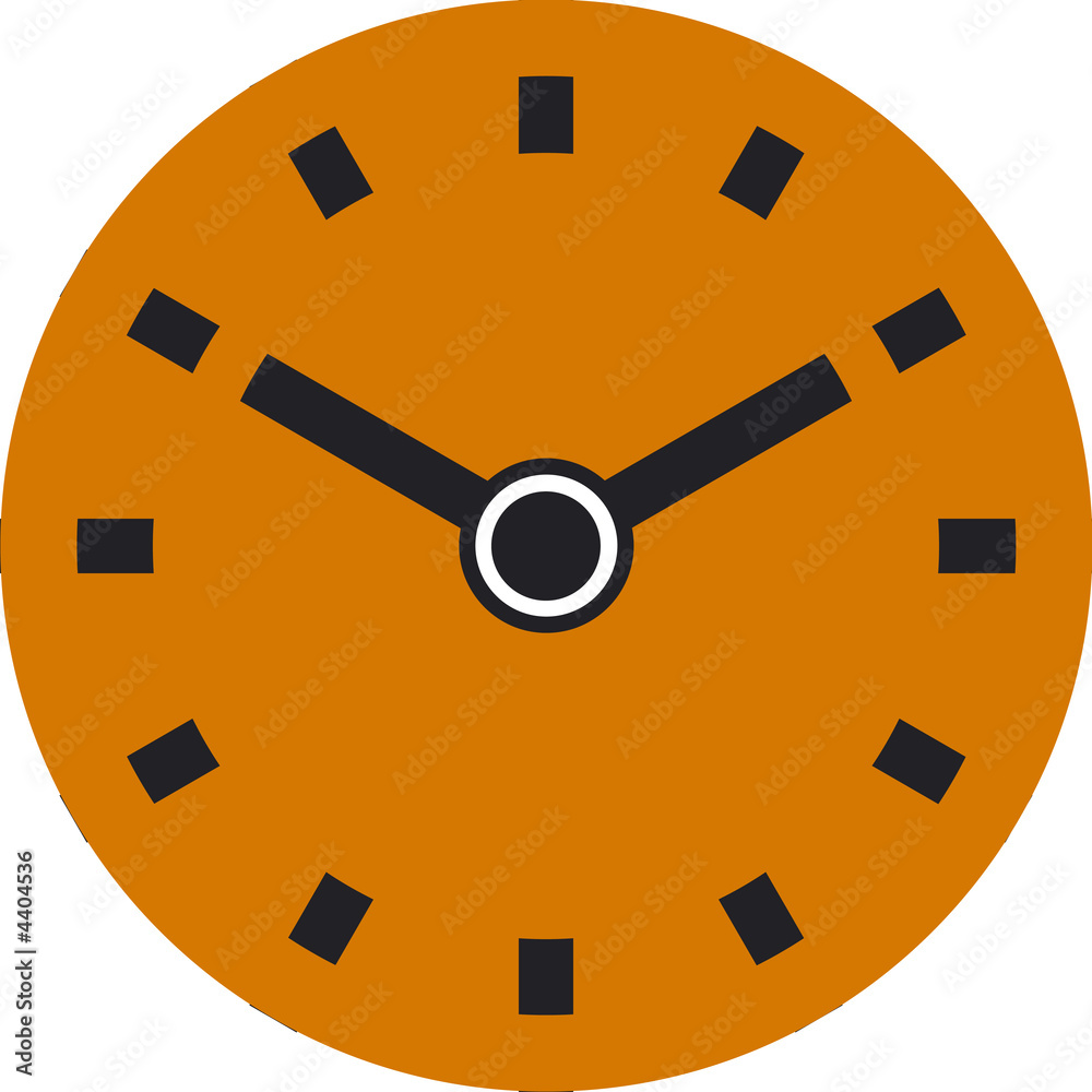 Pictogramm Uhr Stock Illustration Adobe Stock