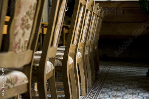 Old chairs.