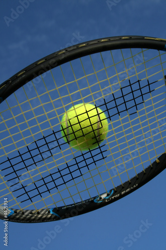 Tennis Ball & Racket © JJAVA