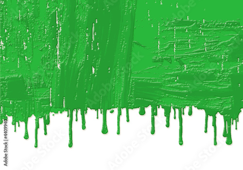 peinture verte