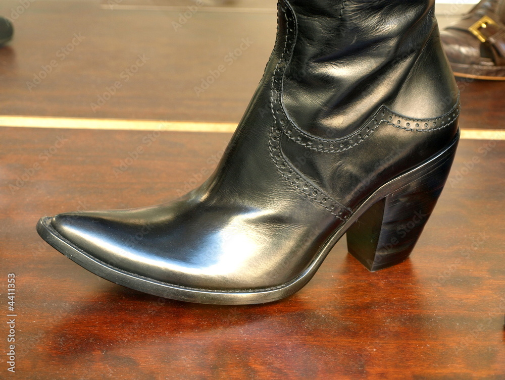 botte en cuir botte en cuir
