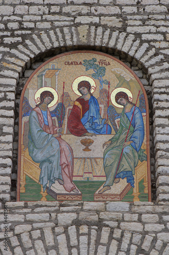 Church mosaic details