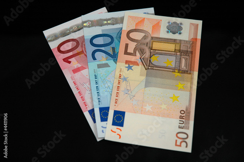 Euro bank notes