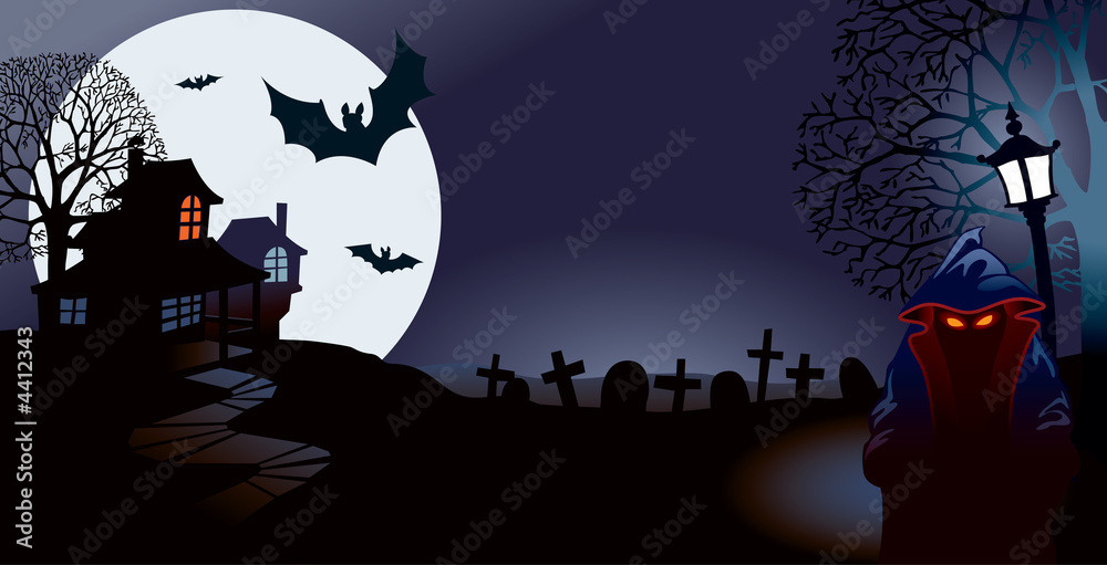 Obraz premium Halloween night