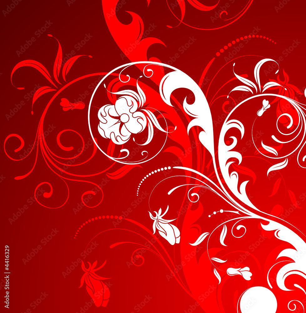 Flower background, element for design, vector illustration Flower background, element for design, vector illustration