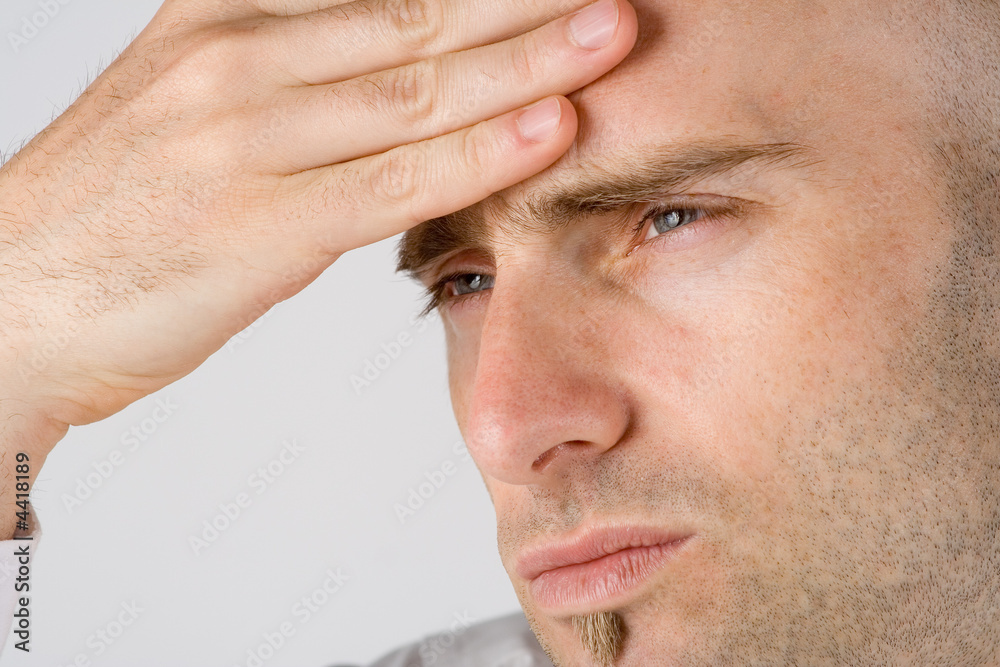 Obraz premium Man in pain