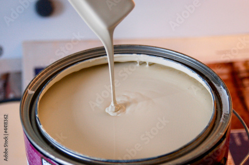 Konstfotografi bucket of paint