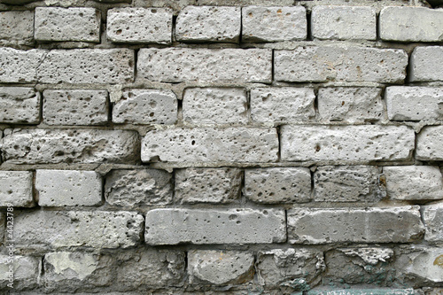 white brick wall