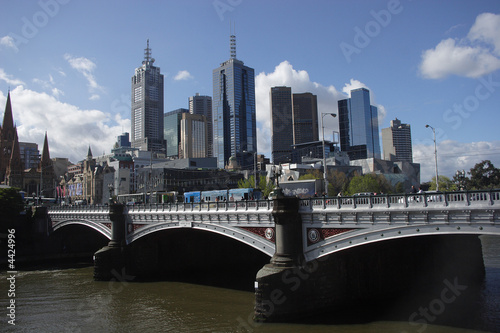 Melbourne - View over/Blick über