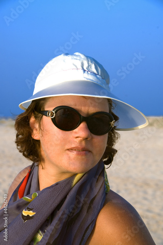 woman in black sunglasses © gator
