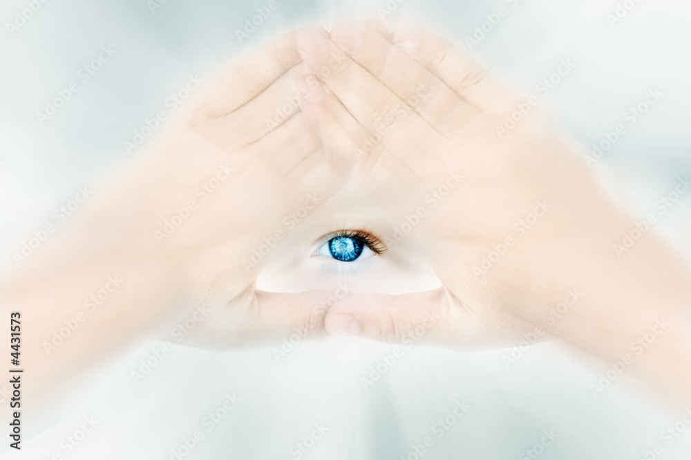Naklejka premium Eye of God