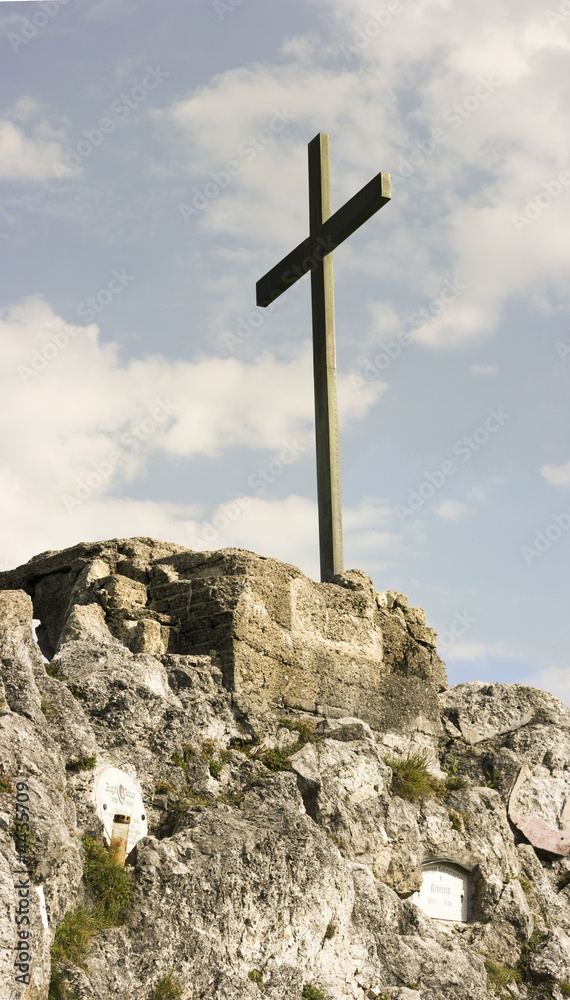 Fototapeta premium Gipfelkreuz