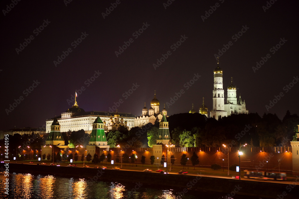 Kremlin at night, Moscow