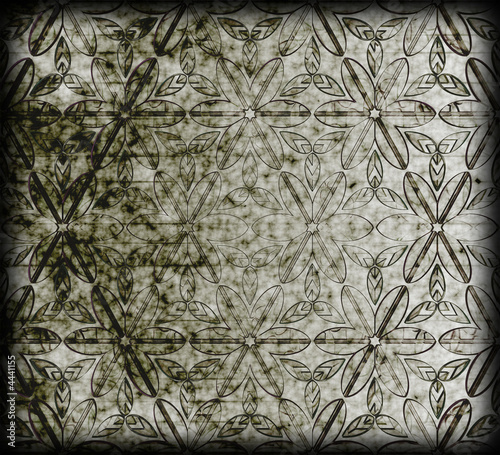 Wallpaper Mural floral grunge Torontodigital.ca