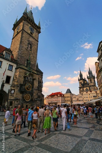 Prague old town main square