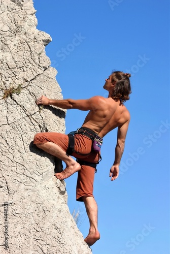 Climb the wall!