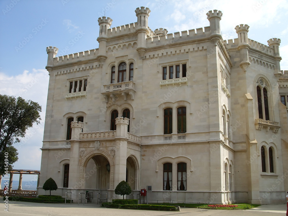 Fototapeta premium Castle Miramare in Triest