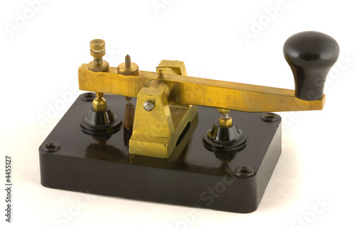 Morse key manufactured by the Clipsal company