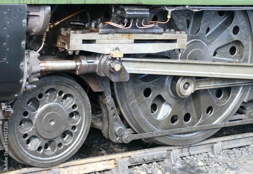 Steam Train Driving Wheels