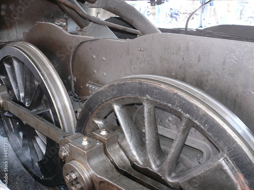 Steam Train Wheels