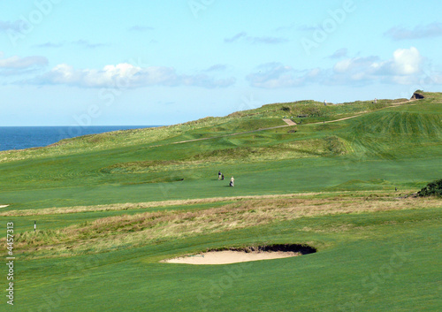 Golf Course by the Sea