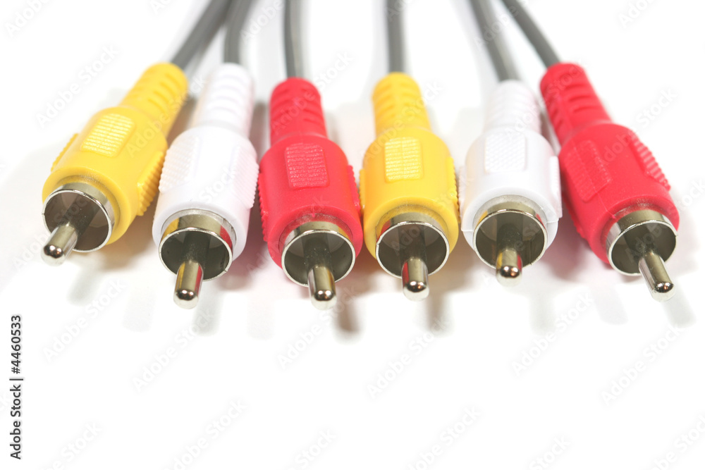 RCA connectors Stock Photo Adobe Stock