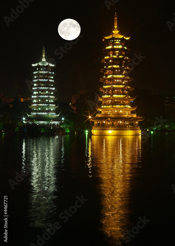 Twin Pagodas China