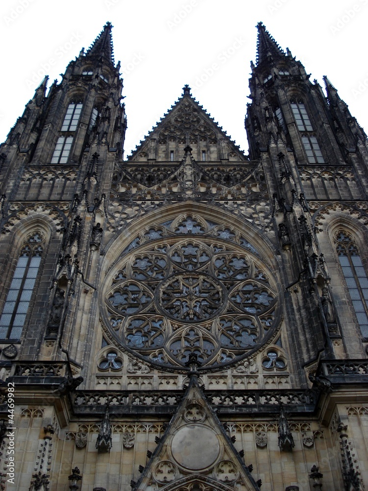 St. Vitus cathedral in Prague, detail