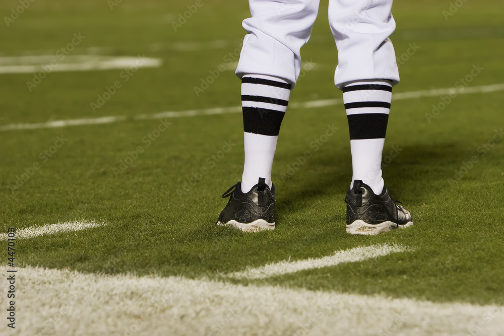Obraz premium Referee's Feet on the Field