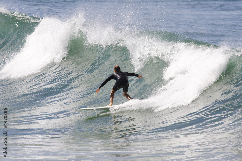 surf sur la vague