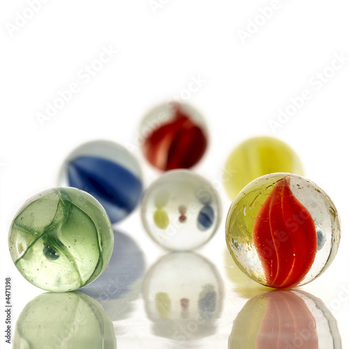 Canvas Print marbles