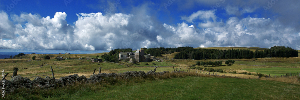 Obraz premium l'aveyron en panorama