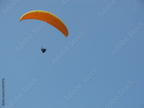 Orange Paraglider