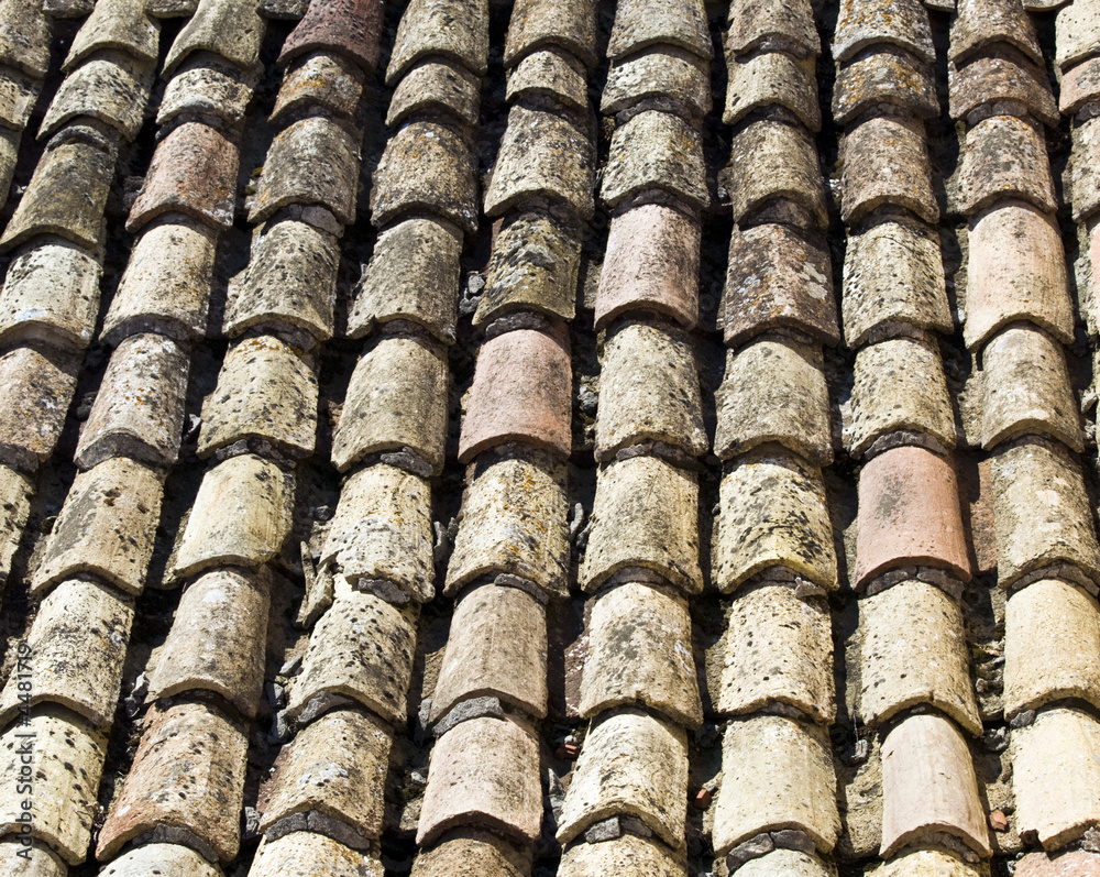 Old roof Old roof