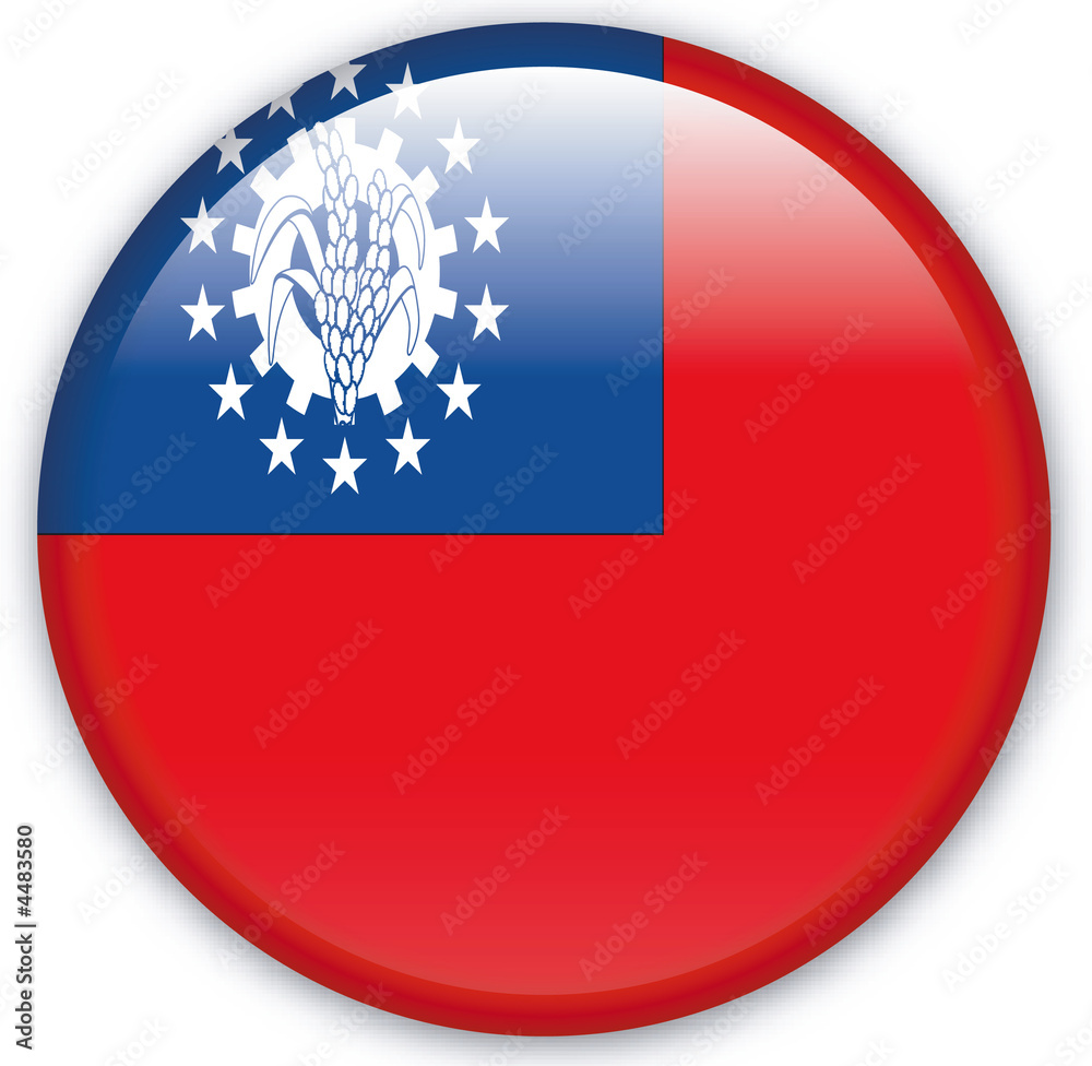 Obraz premium Button Myanmar